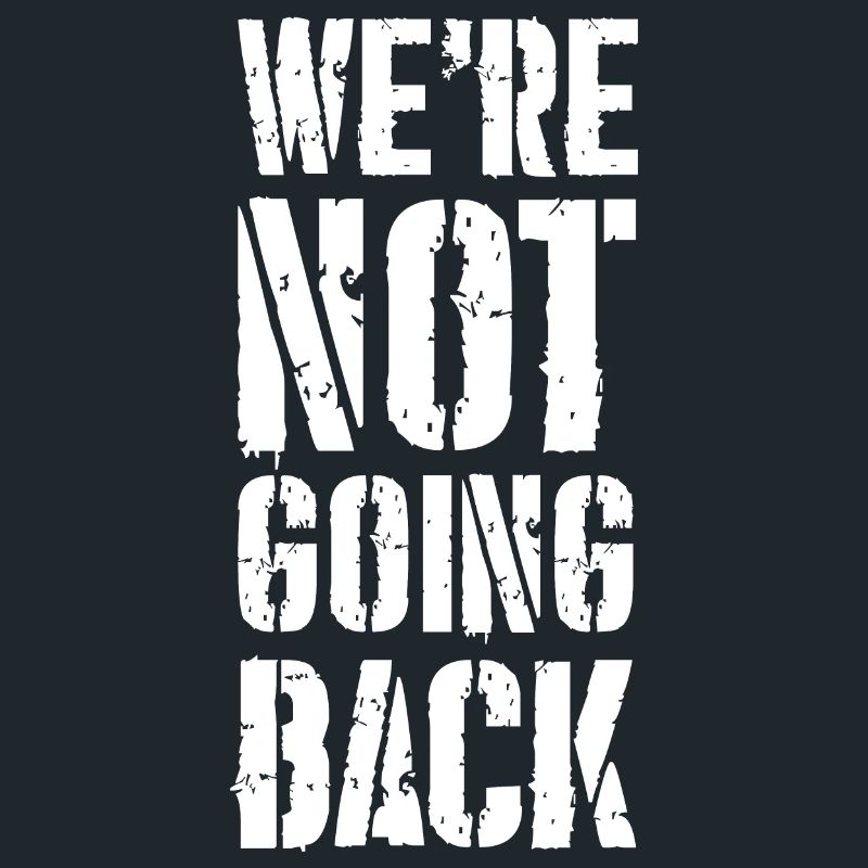 Vi går ikke tilbage