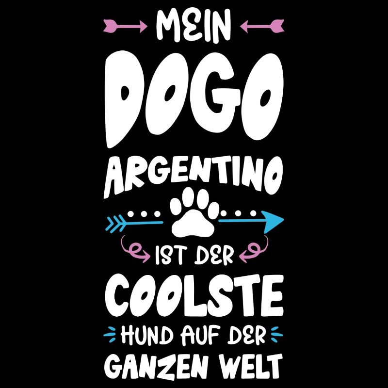 dogo argentino hund spruch