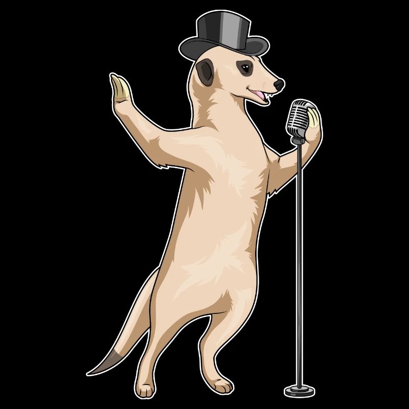 Suricate Singer Microphone Musique