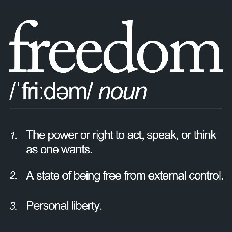 La liberté parle définitivement de la pensée d’action
