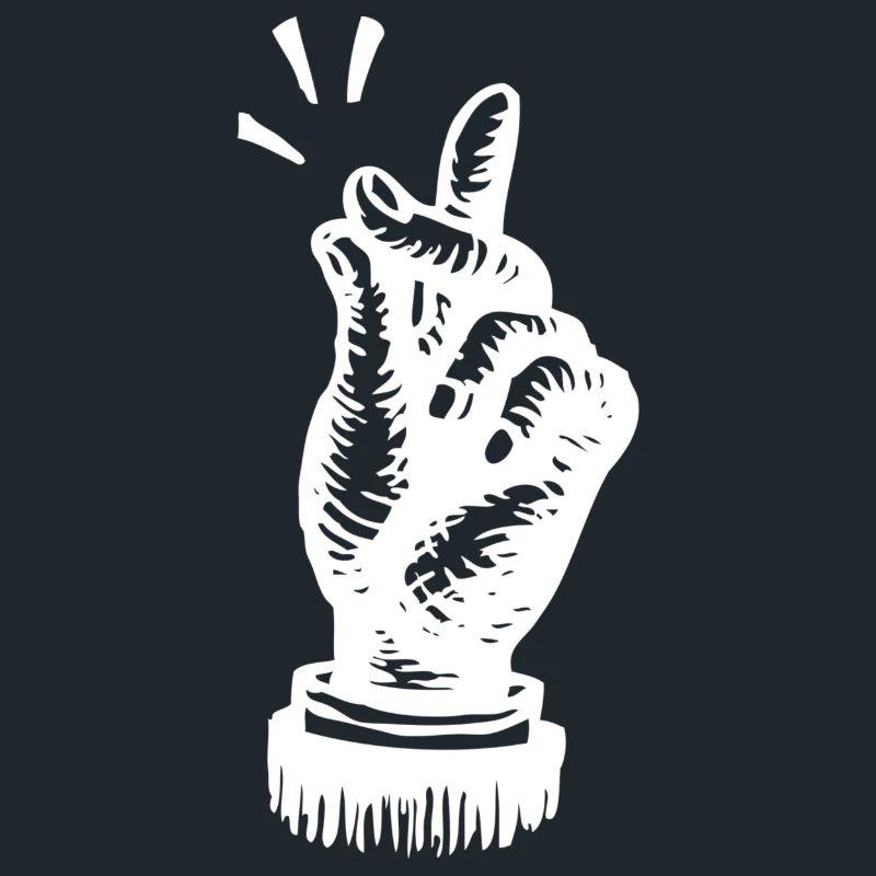 Flick hand gesture clap