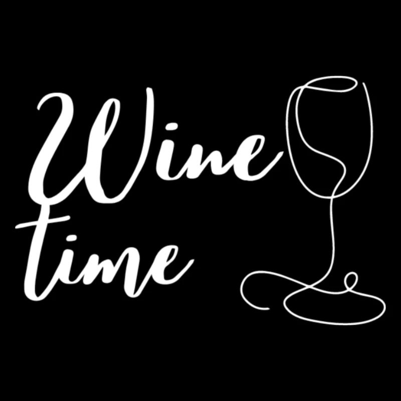Super cooles Wein Motiv | Wine time | Geschenk