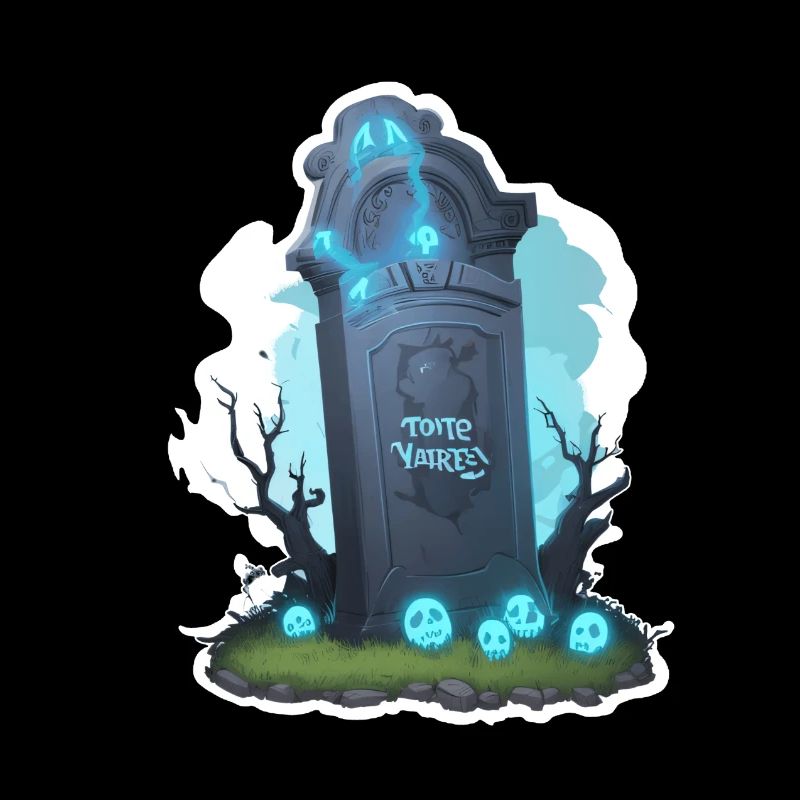 Halloween Grabstein