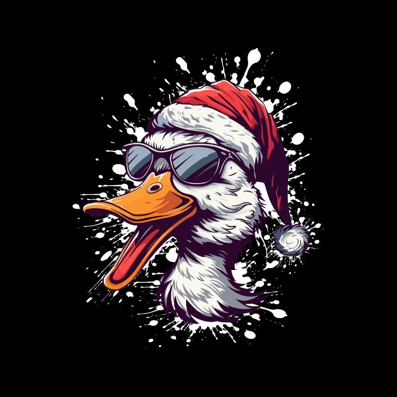 Canard Noël Drôle