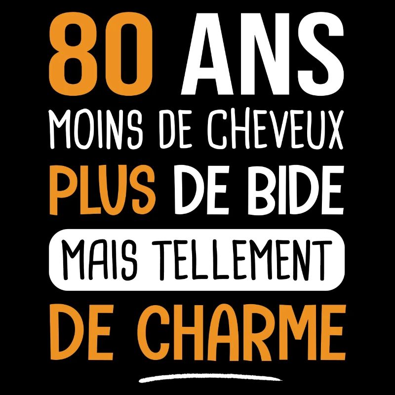 80 ans plus de charme cadeau anniversaire 80 ans