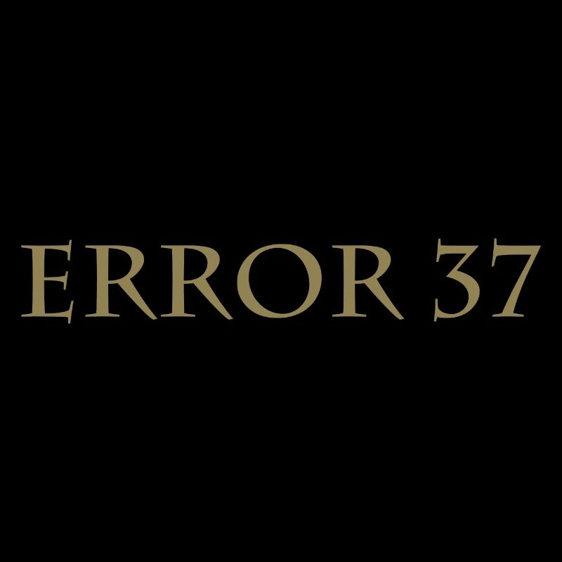 Error 37
