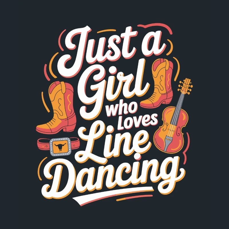 Juste une fille qui aime la danse en ligne