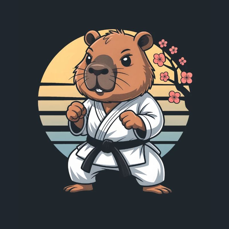 Karate Capybara