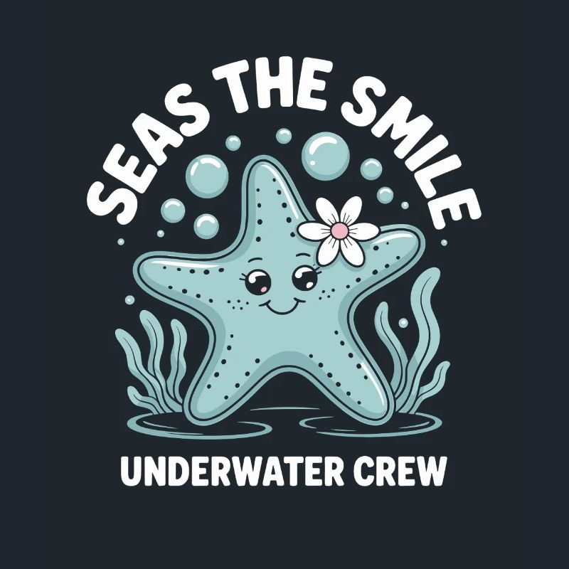 Design mignon d’étoile de mer