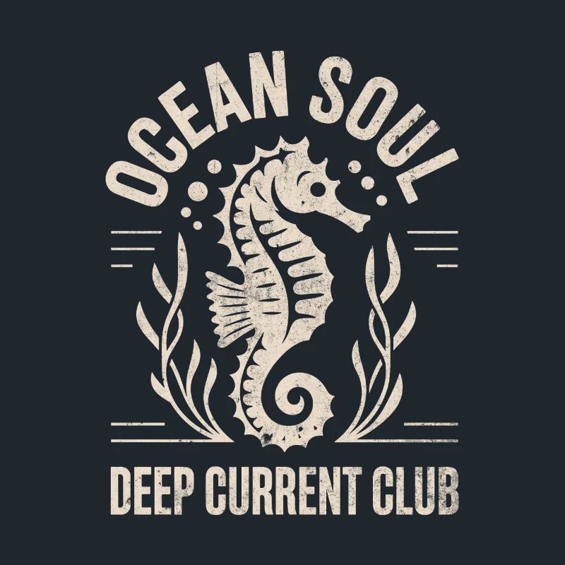 Conception d’hippocampe Ocean Soul