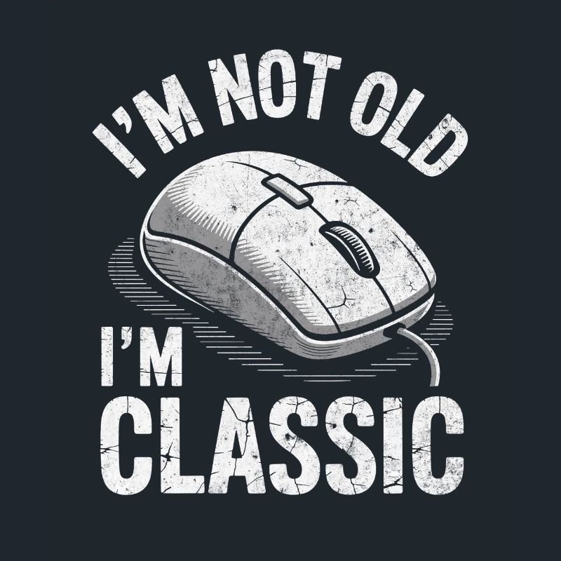 Lustiges Im classic Computer Maus