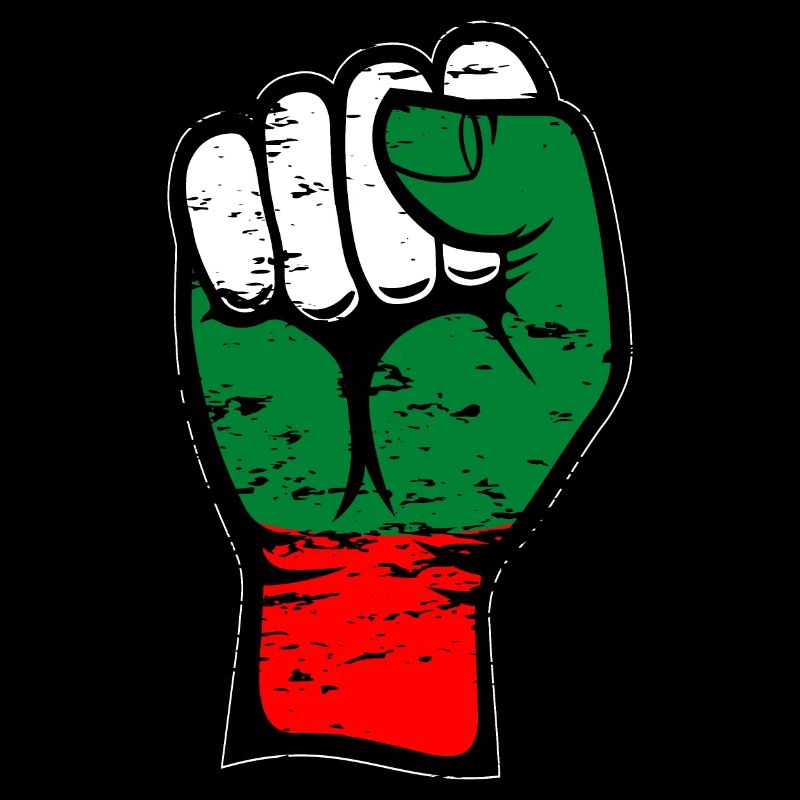 Bulgarien Flagge Faust used