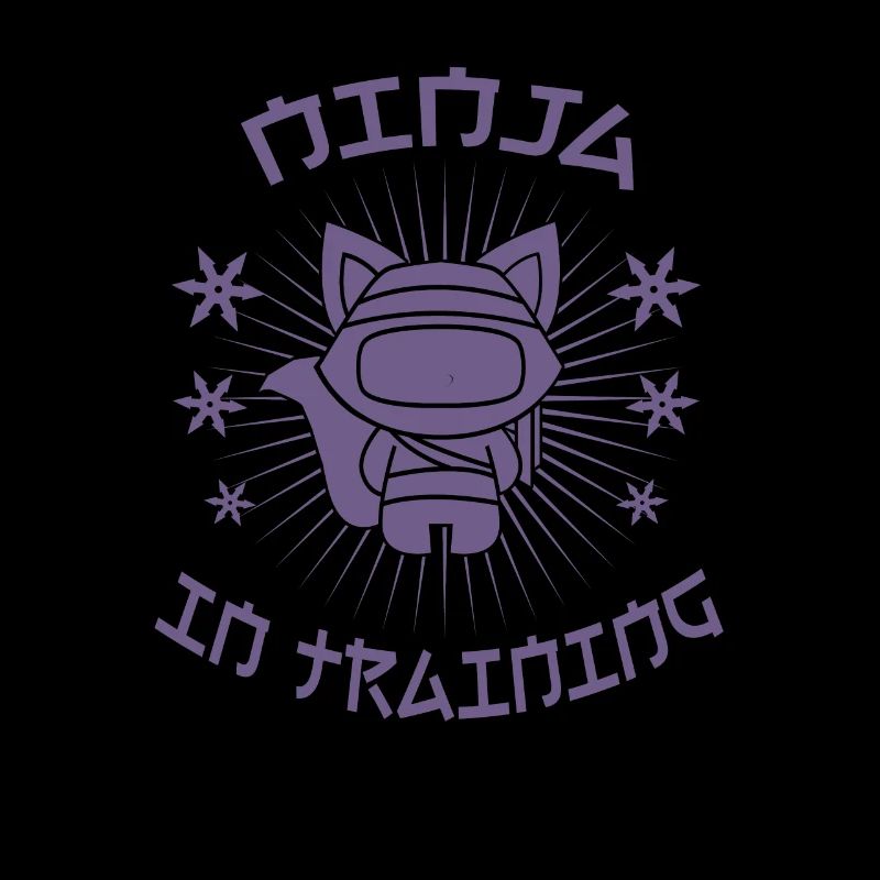 Ninja chat Ninja en formation
