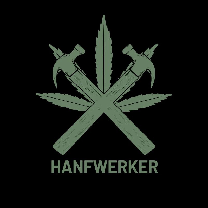 Hanf Weed Gras Marihuana Hanfwerker Zimmerer