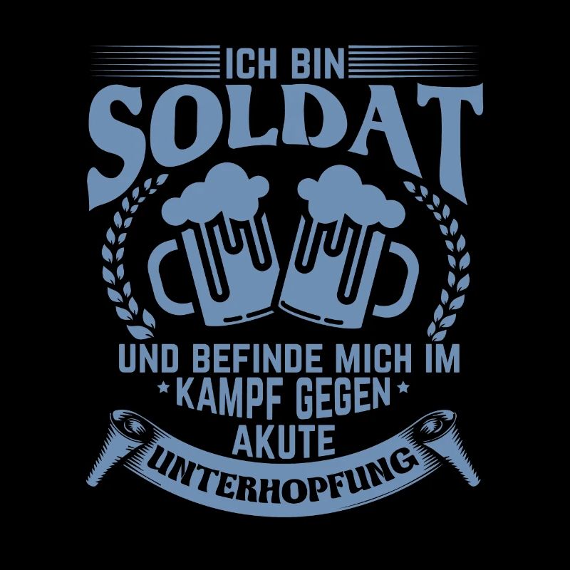 Bier trinker im Kampf gegen akute Unterhopfung