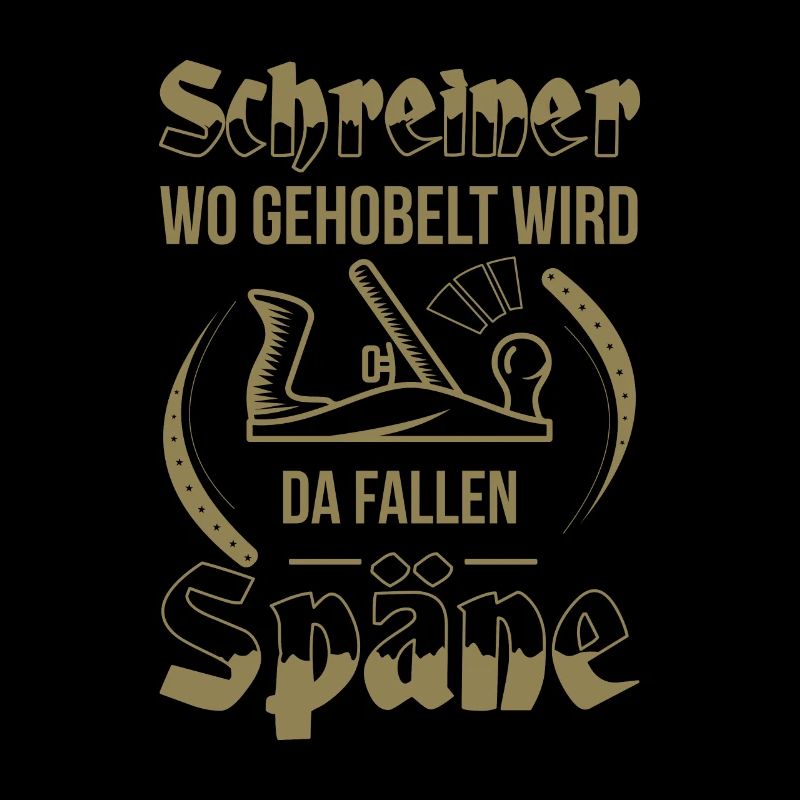 Schreiner Herren TShirt Wo gehobelt wird