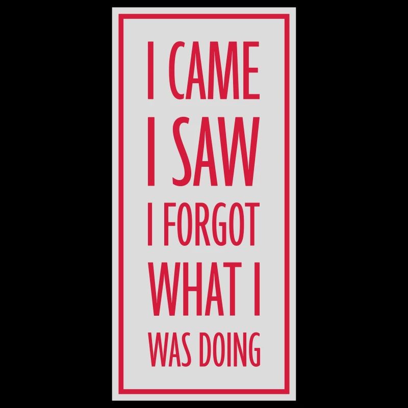 I came saw forget