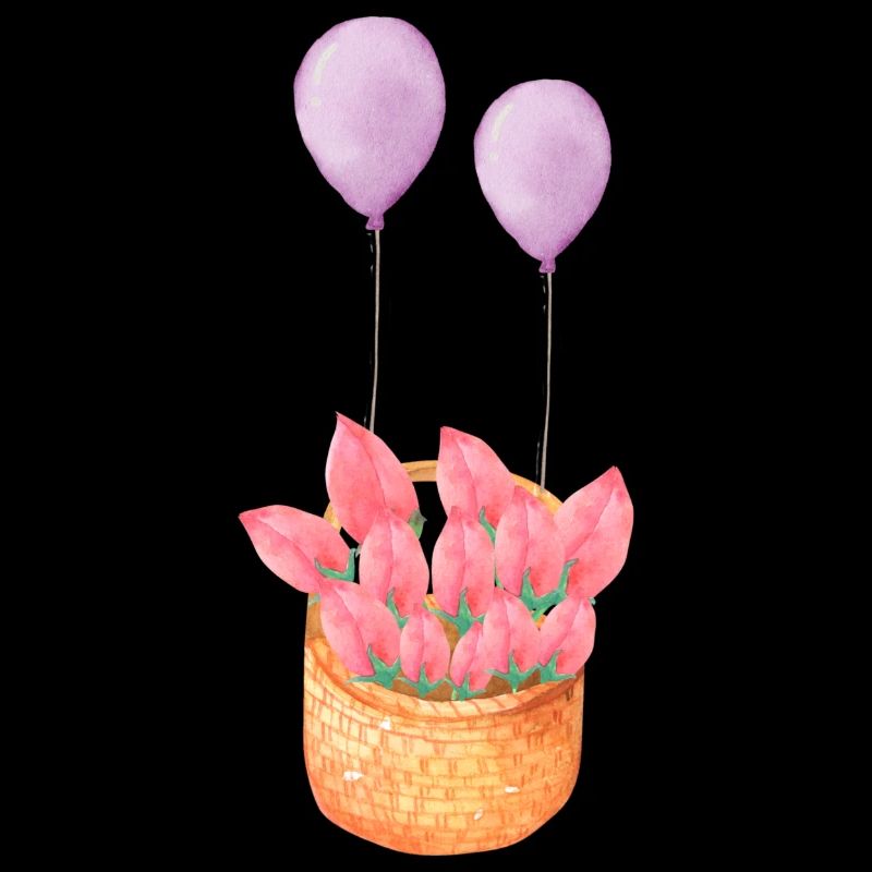 Corbeille de fleurs