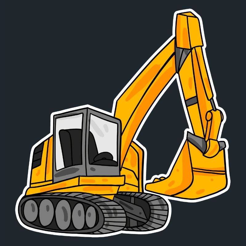 Löffelbagger Ausgräber Bagger