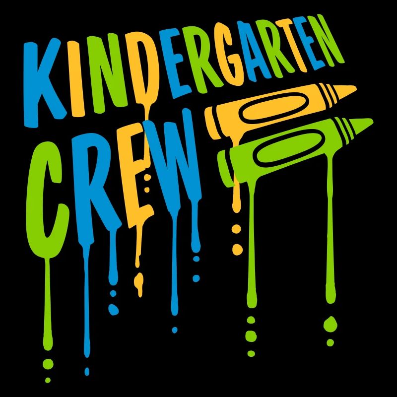 Friends Kindergarten Crew Crayons