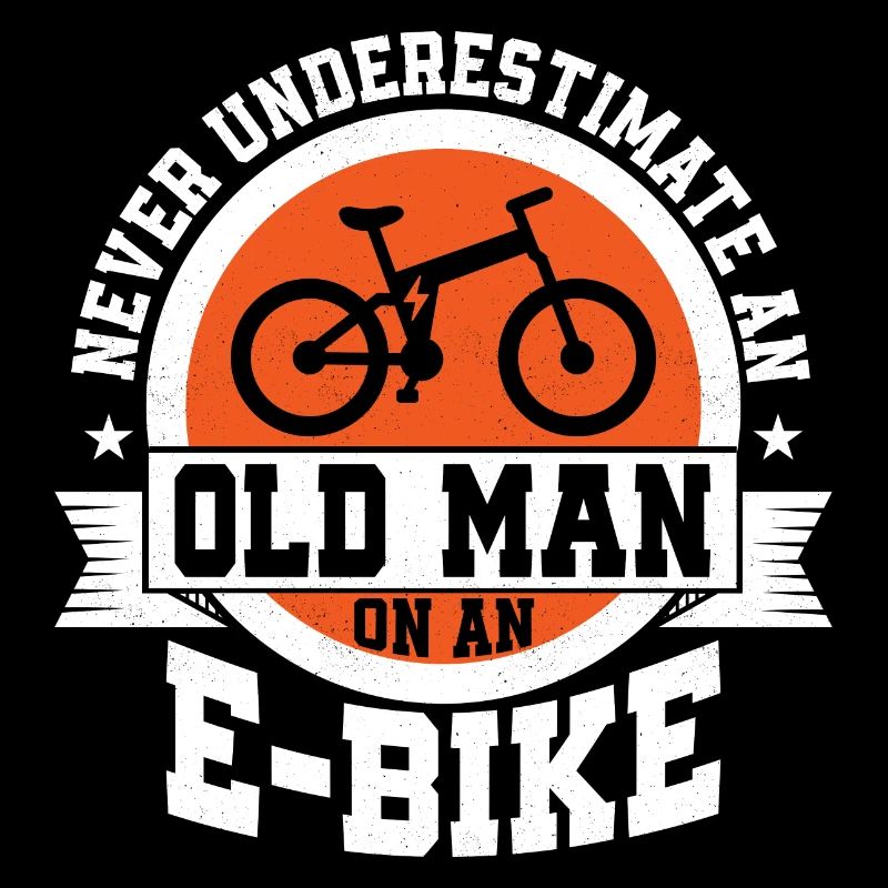 Never Underestimate An Old Man On An E-Bike Electr