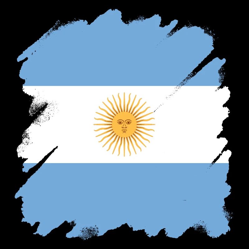 Drapeau de l’Argentine Amérique du Sud Drapeau de l’Argentine