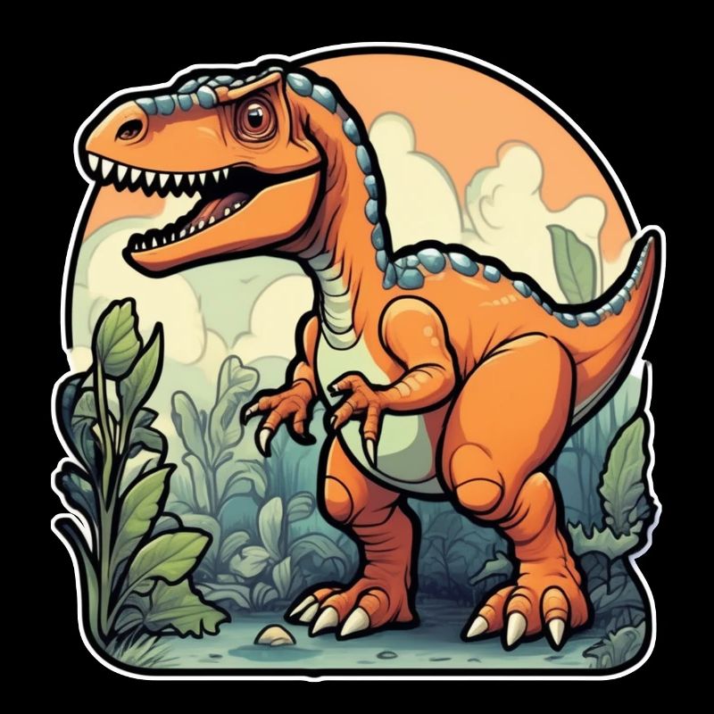 dinosaure dessin animé