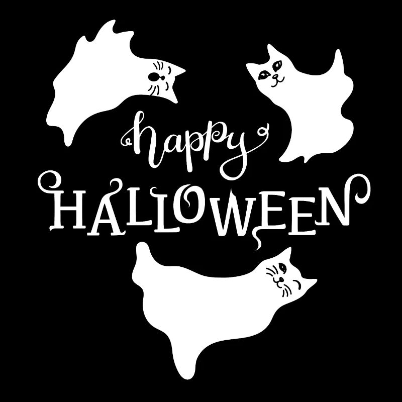 Halloween Ghosts Kitten