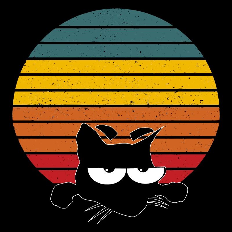 CHAT VINTAGE CHAT RÉTRO