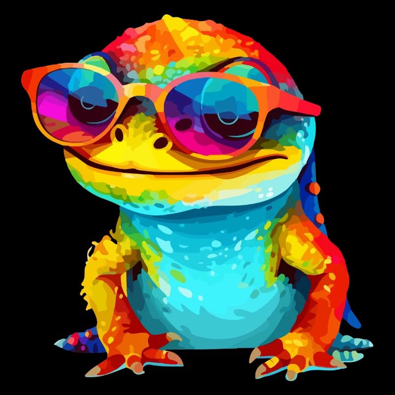 Ouk le lézard à lunettes