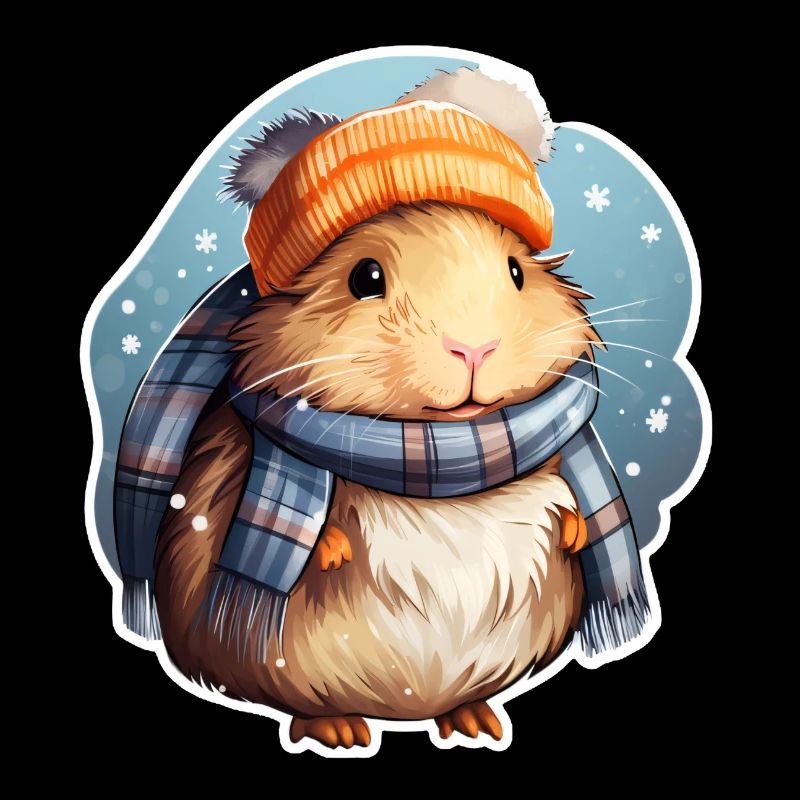 Cochon d’Inde d’hiver