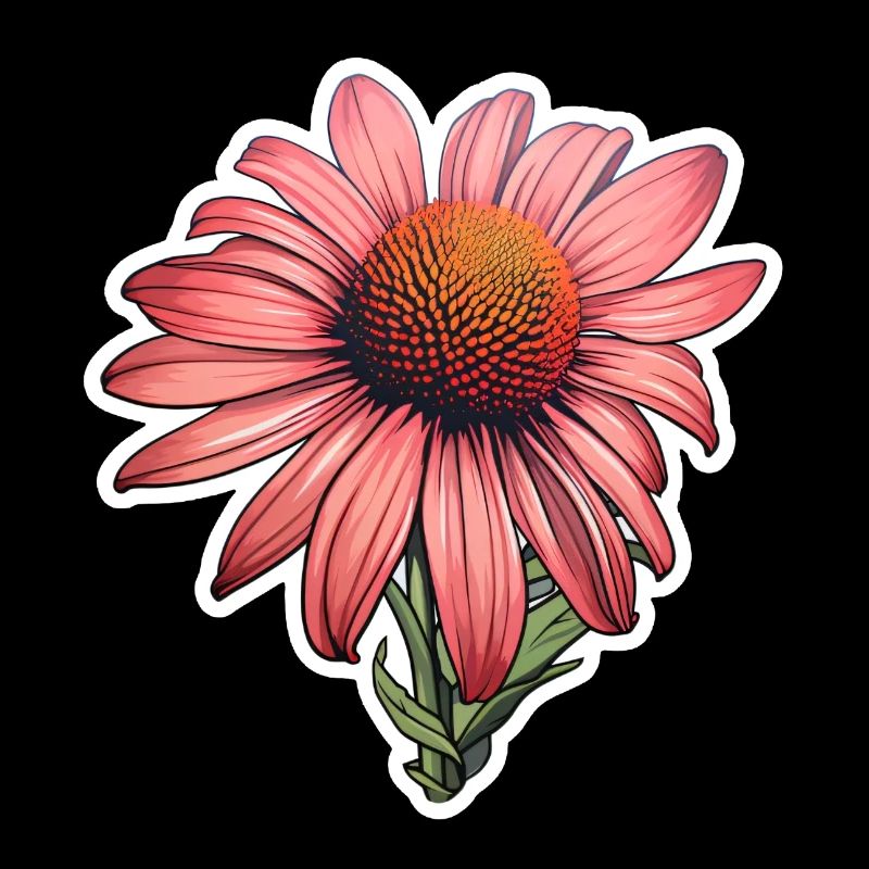 Fleur d’échinacée
