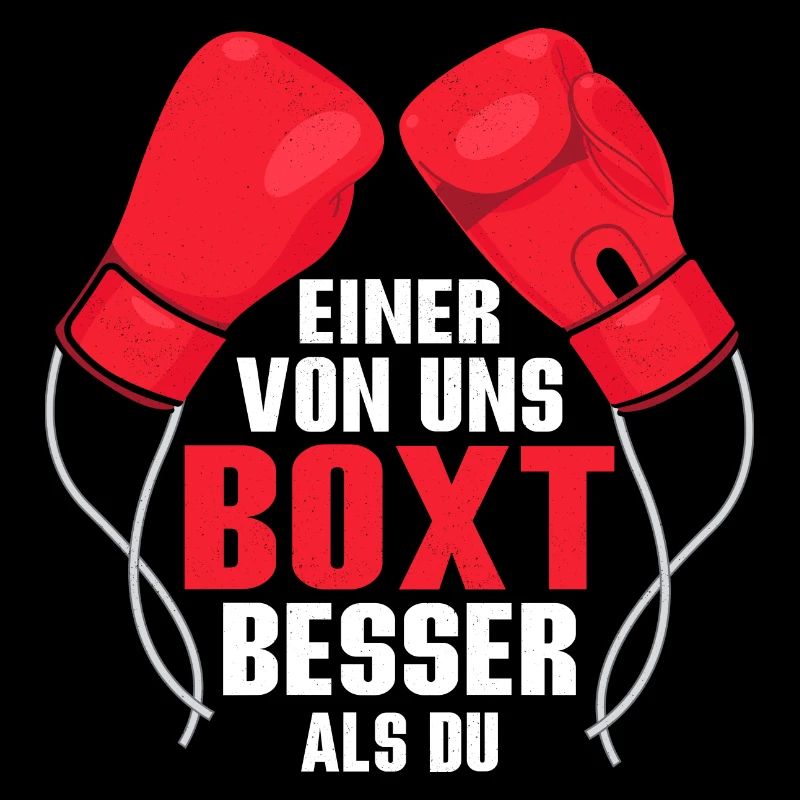 One of us boxes better than you Boxing Boxer