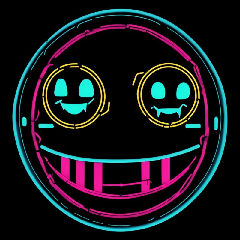 Neon smile