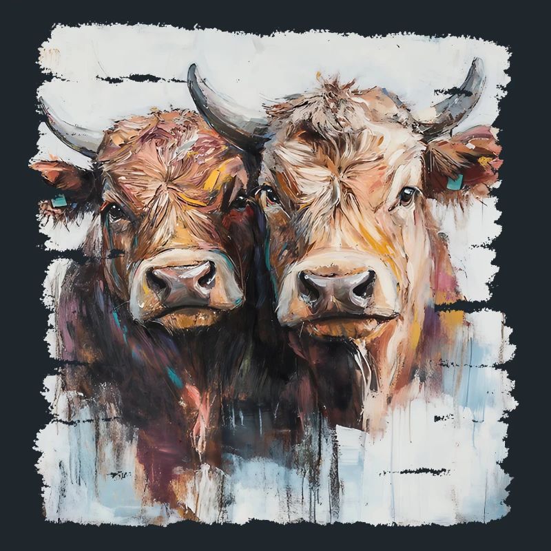 Zwei Jungbullen oder zwei Kühe?