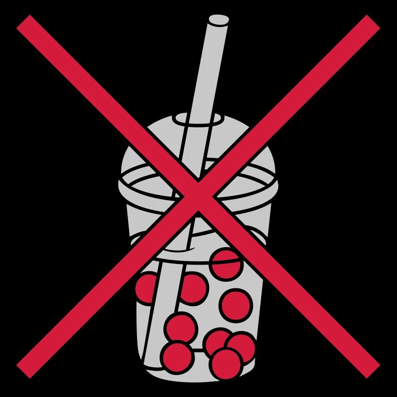 Zone Bubble Tea prohibited