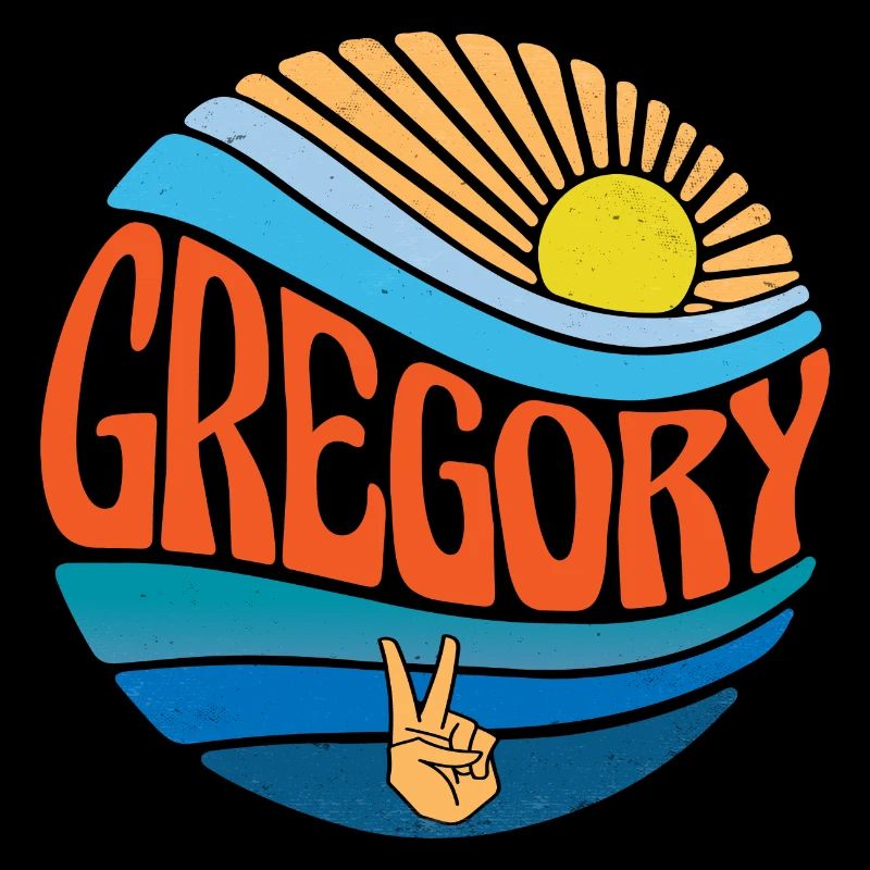 Gregory Shirt Vintage Sunset Gregory Groovy Tie