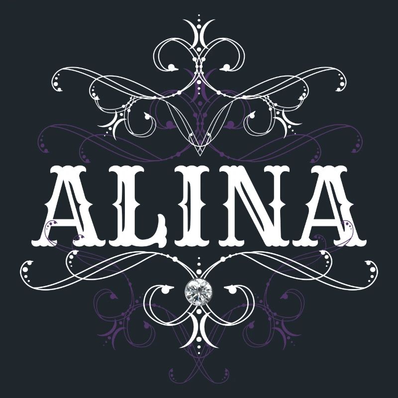 Alina Surname First Name Personalized