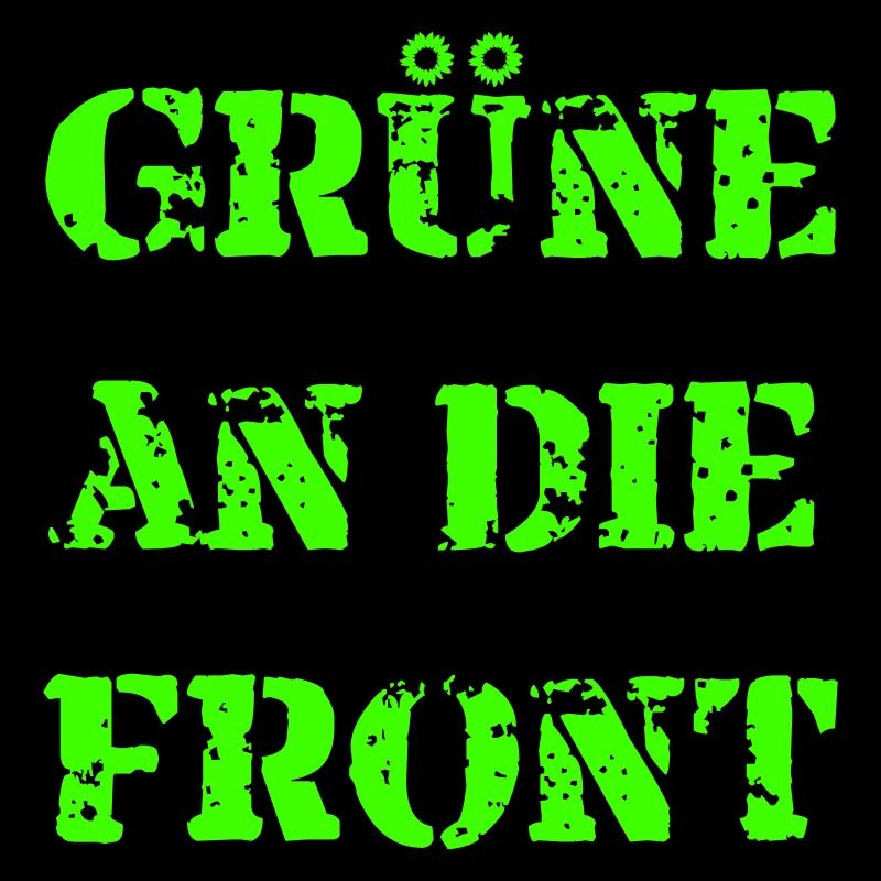 Grüne an die Front