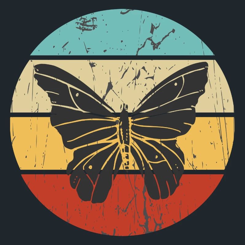 Conception de papillon Vinntage