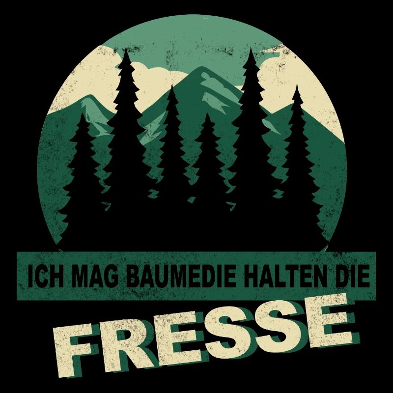 Sayings Forest - I like trees They keep their faces shut