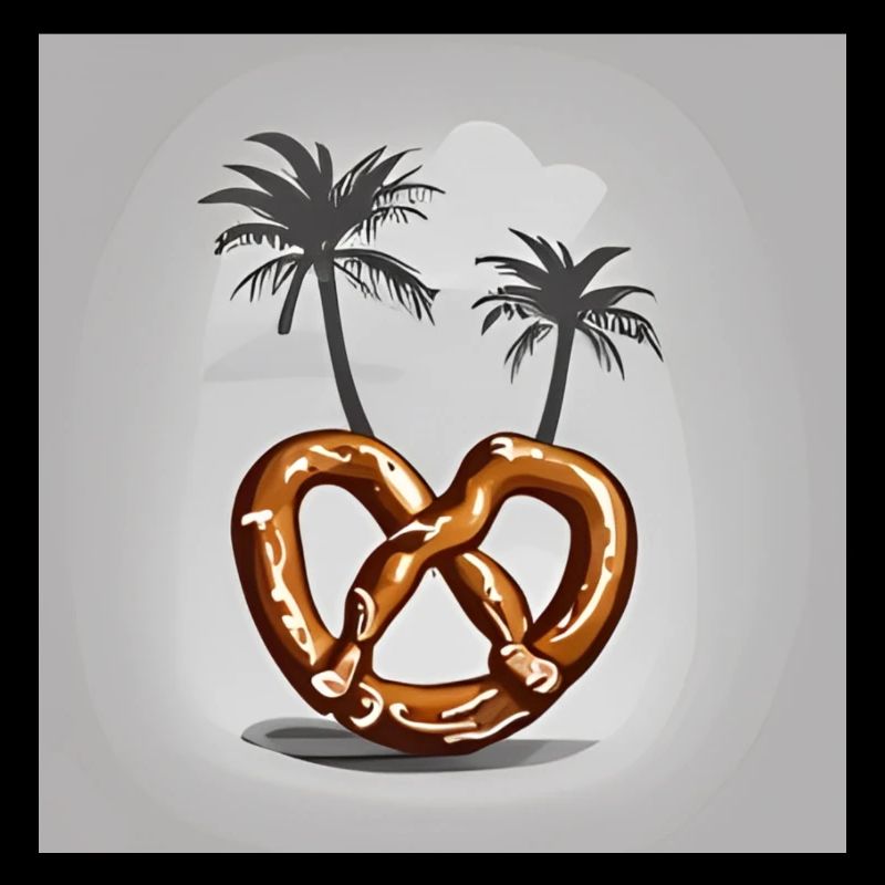 Bretzel île palmier