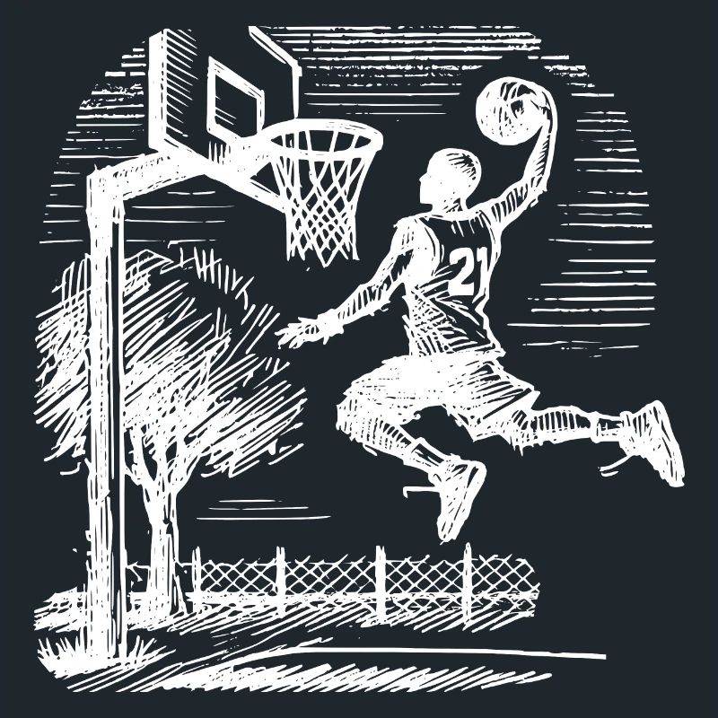 Dunk de basketteur