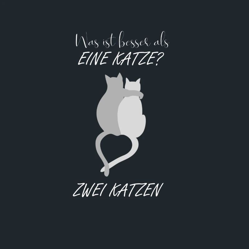 Was ist besser als eine Katze? Zwei Katzen