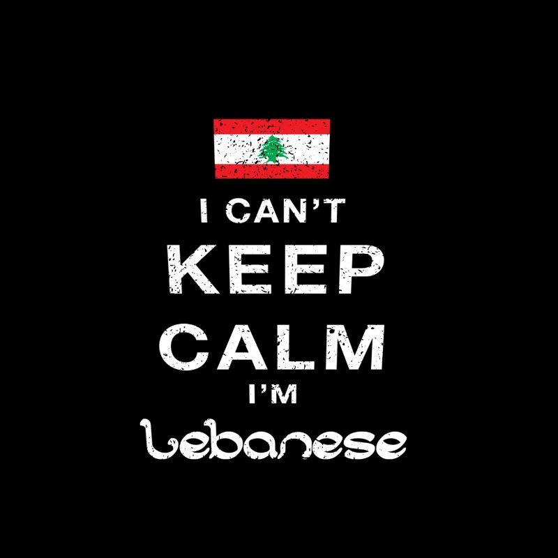 Libanon Ruhig Bleiben Lustig Spaß Fun Nation