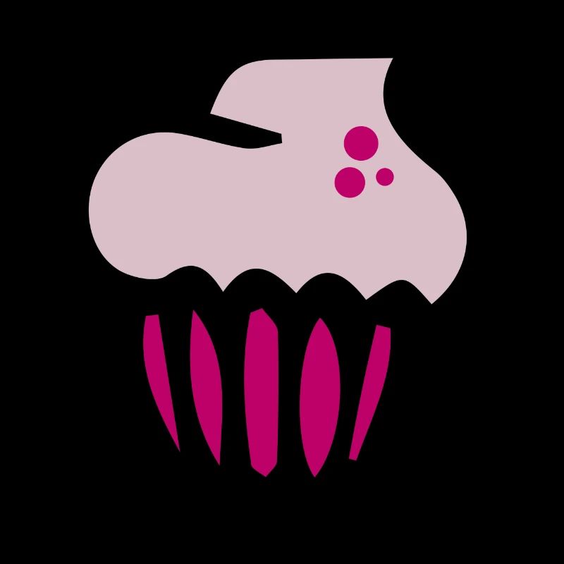 Cream cupcake