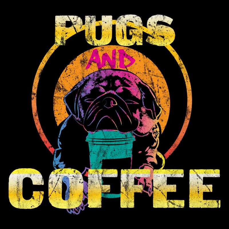 Mops Kaffee