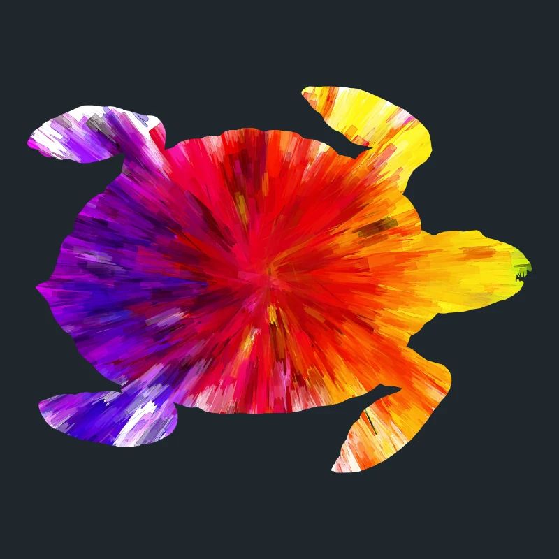Colored turtle
