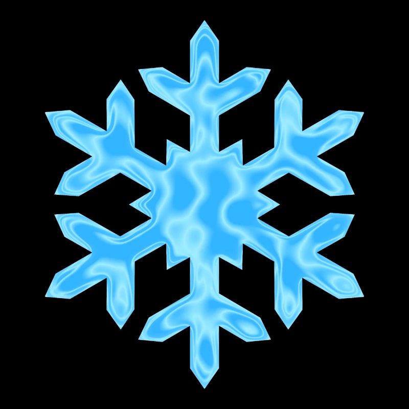 Snowflake with pattern - christmas