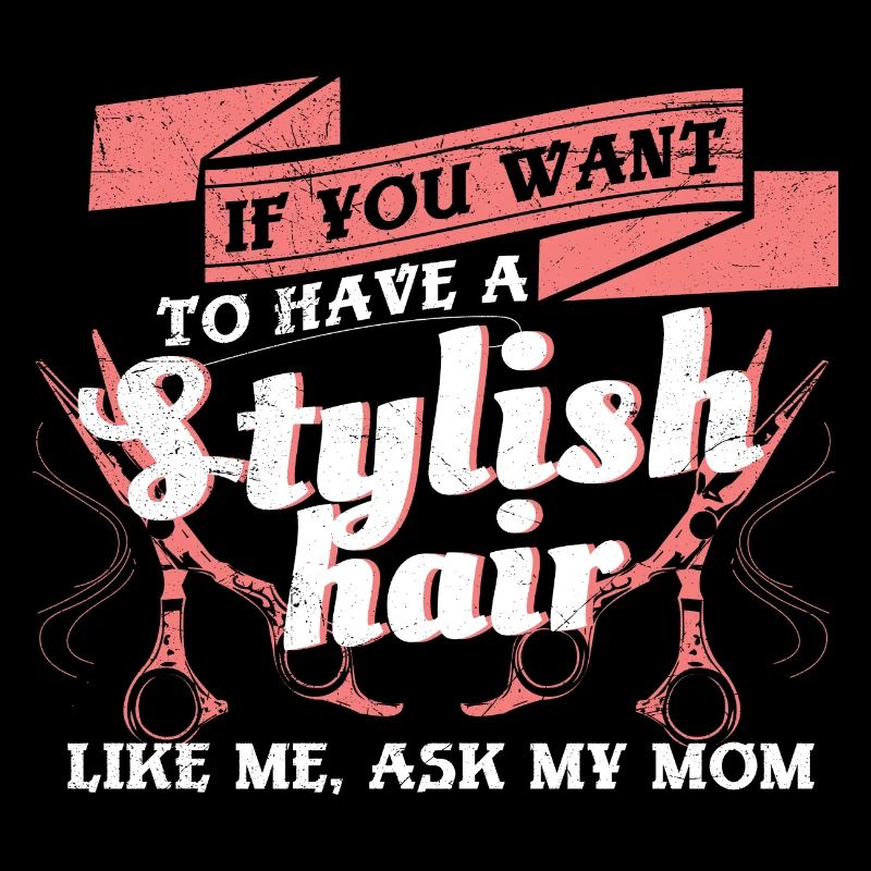 Mutter Tochter Friseur